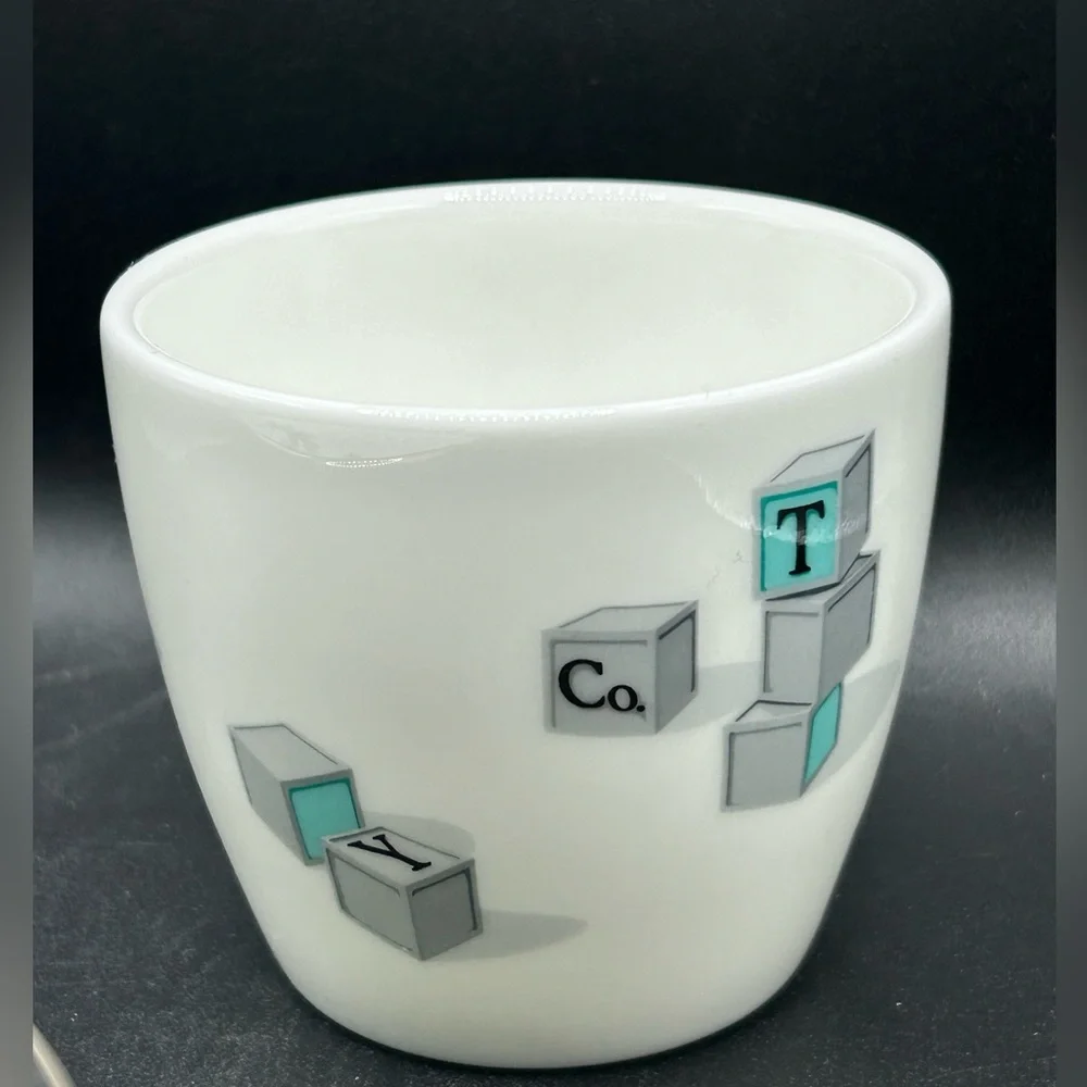 Tiffany & Co. Bear and Block Child / Baby Theme Tableware Set of 3 pcs